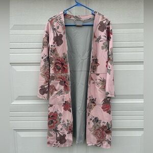 T Tahari floral print jacket & coat